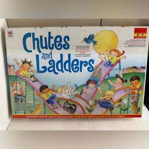 Chutes and Ladders Board Game by Milton Bradley